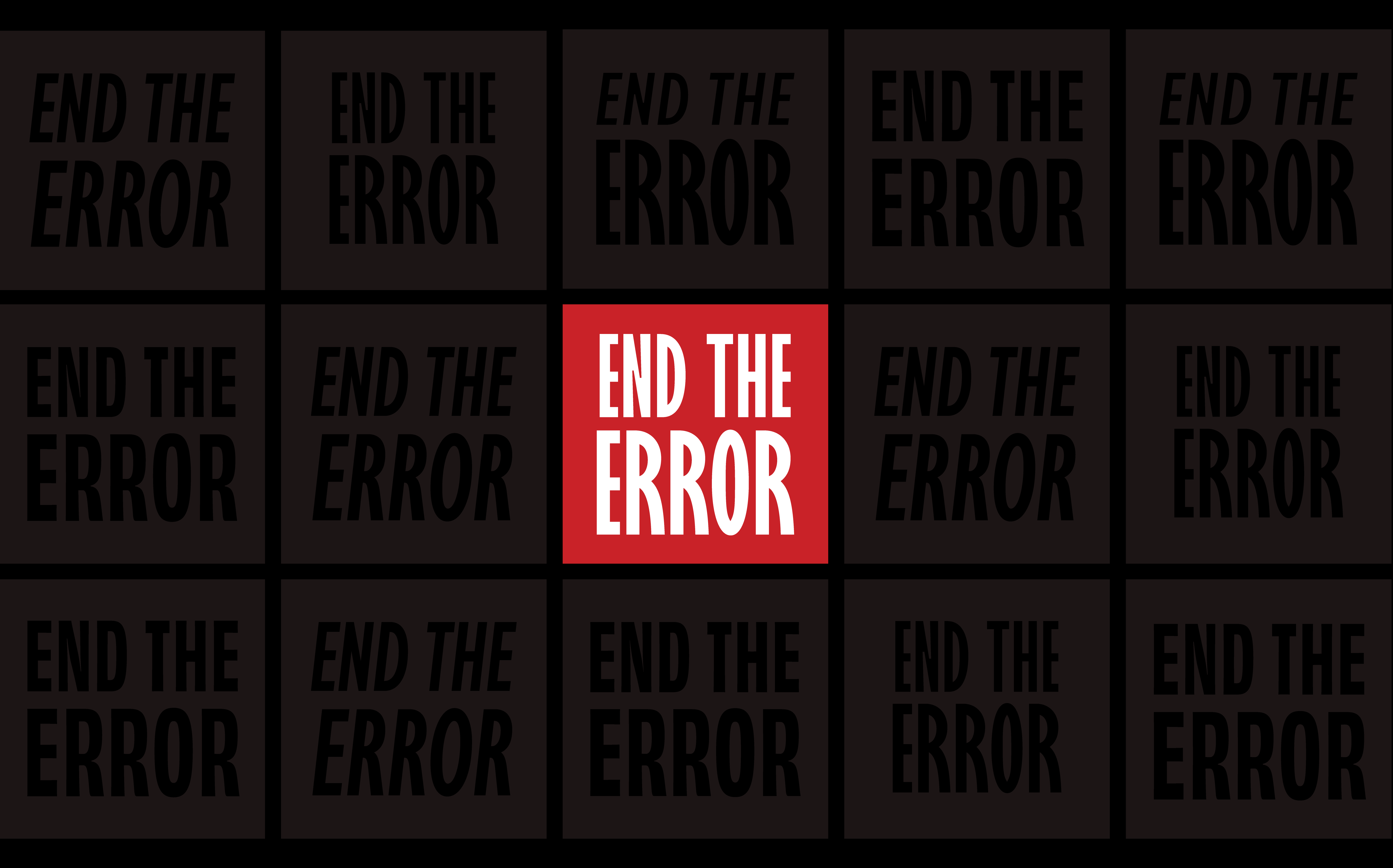 End The Error square logo