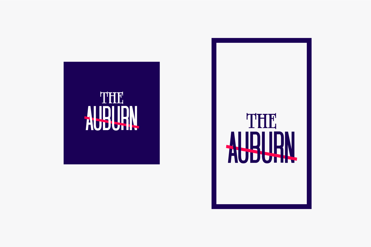 The Auburn logo square and vertical