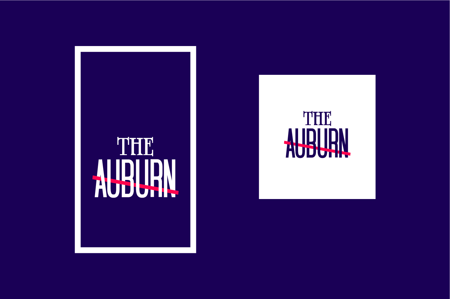 The Auburn logo square and vertical