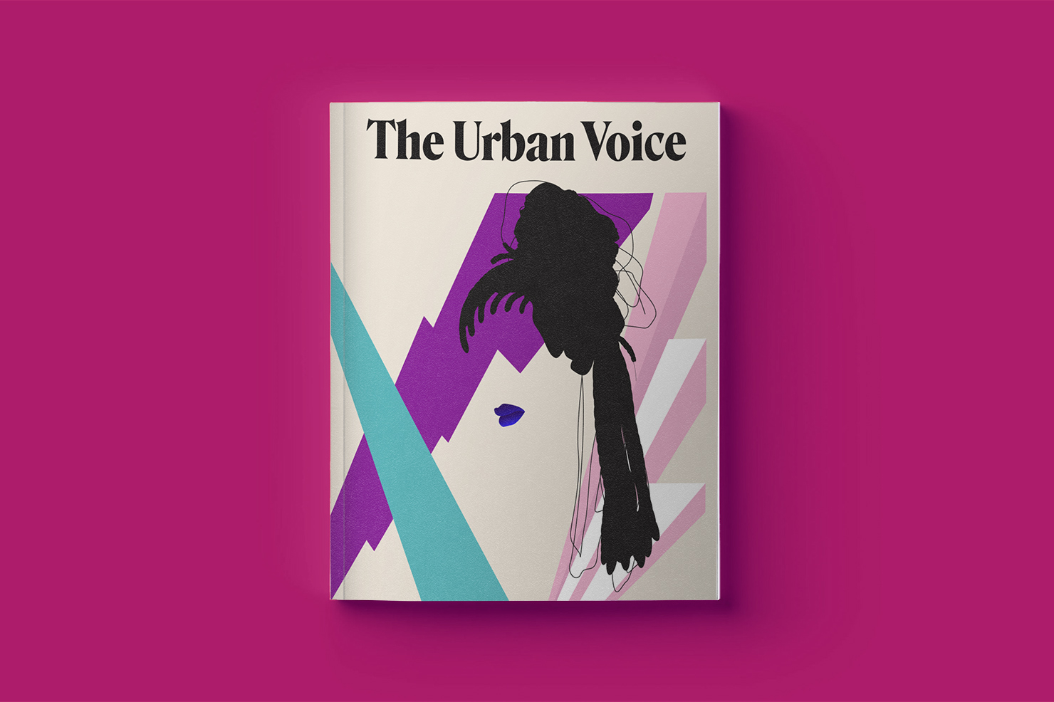 The Urban Voice printed cover design